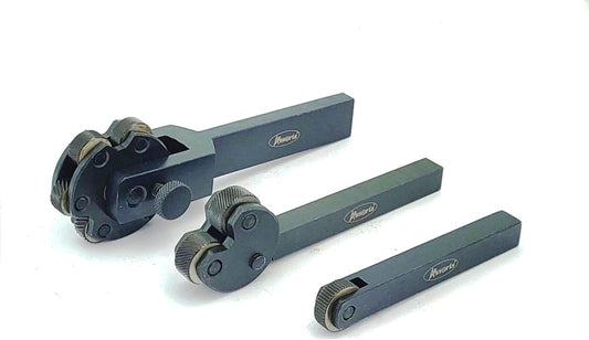 Set of 3 Knurling knurl Tools For Lathe, Metalworking, Machinists,Model Making for Lathe Machine