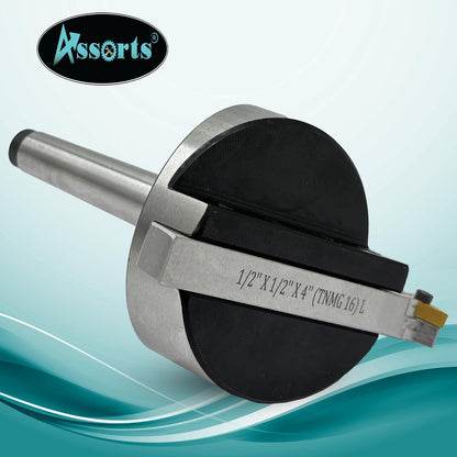 3" Inch II 75 mm Head Diameter Fly Cutter For Milling & Lathe Machine with Replaceable Carbide Insert Indexable Tool