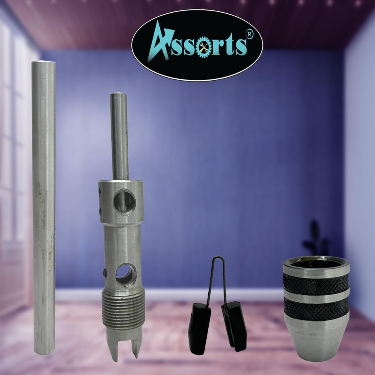 ASSORTS New Pilot Tap Wrench Spindle -Tap,Thread, Drill Press, Lathe (1/4" to 1/2" 1/4 "to 1/2" (6 to 12 mm))
