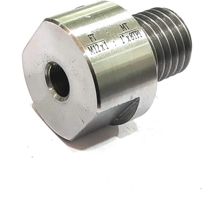 Quality Woodworking Lathe Headstock Spindle Adapter (FT 7/8" x16 TPI to MT M33 x 3.5)