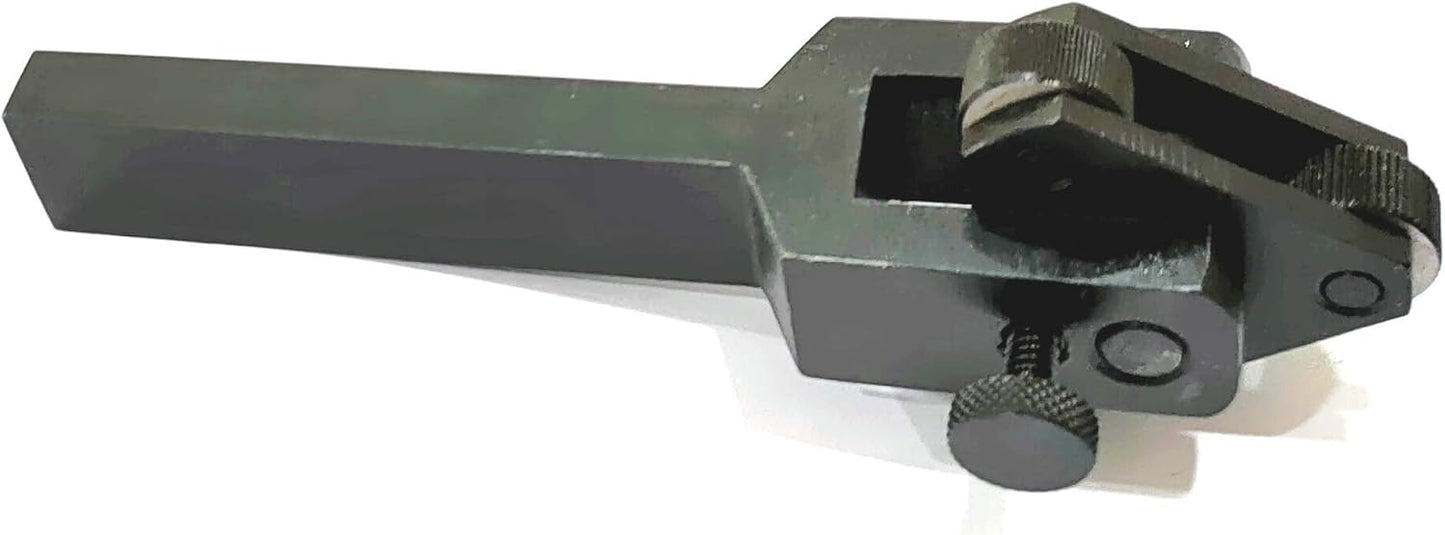 3 Knurls Rotating Head Knurling Tool -Multi Knurl Pitch Design Coarse Medium Fine Straight Lines