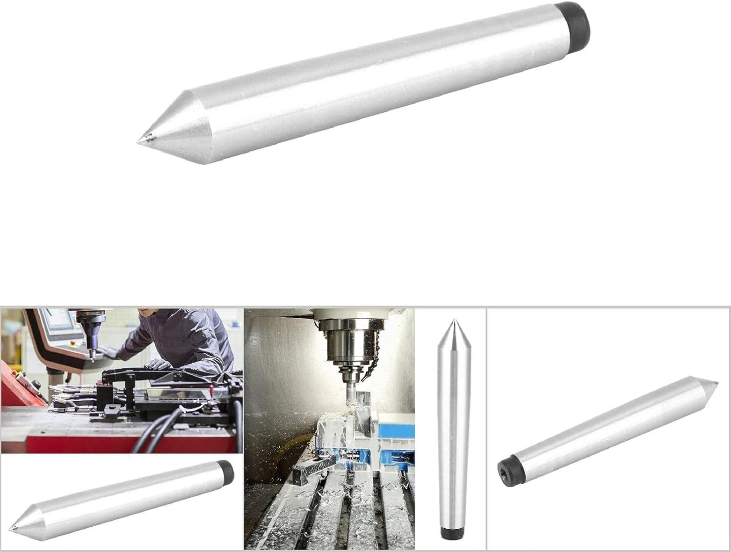 Assort's Tool Steel 60 Degree Dead Center Centre- Hard & Ground -Lathe Drill, Mill, Grinder Engineering Tools (MT1 Shank)