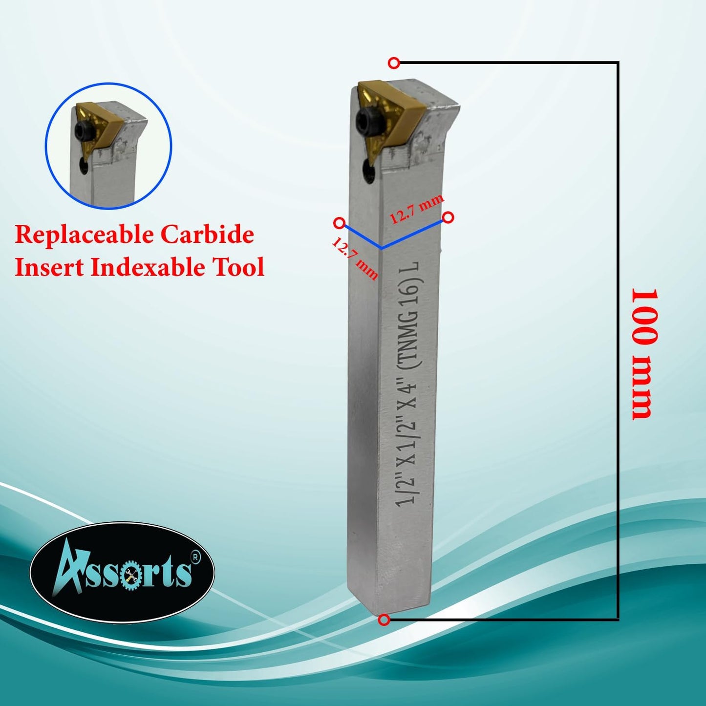 3" Inch II 75 mm Head Diameter Fly Cutter For Milling & Lathe Machine with Replaceable Carbide Insert Indexable Tool