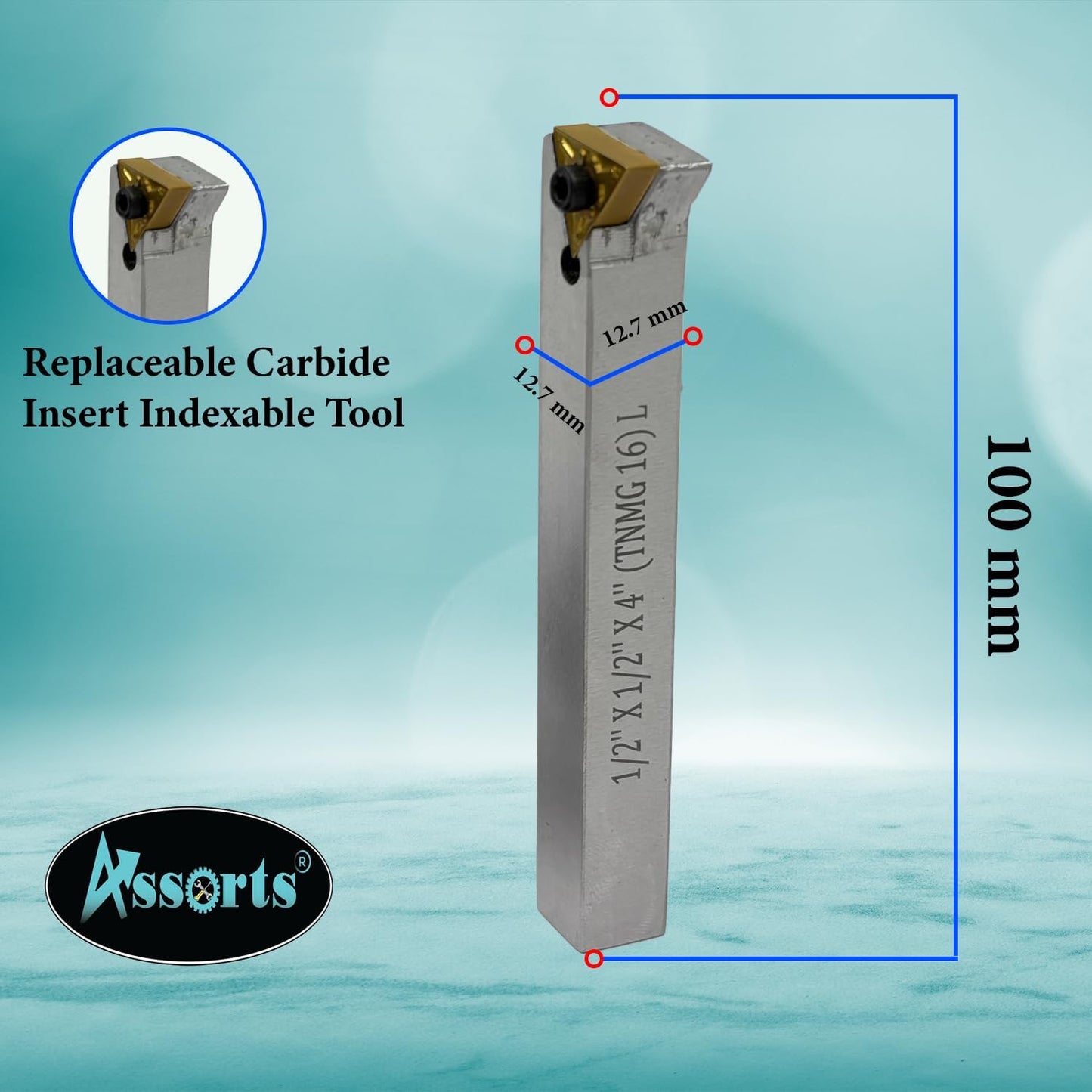 3" Inch II 75 mm Head Diameter Fly Cutter For Milling & Lathe Machine with Replaceable Carbide Insert Indexable Tool