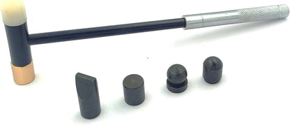Light Duty Hobby Hammer with Interchangeable Tips Jewelers