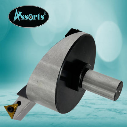 3" Inch II 75 mm Head Diameter Fly Cutter For Milling & Lathe Machine with Replaceable Carbide Insert Indexable Tool