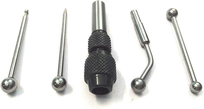Assorts Wiggler & Center finder Set Work Edge Centre Finding Run out concentrical align 5 Pcs Set