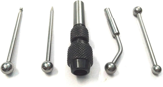 Assorts Wiggler & Center finder Set Work Edge Centre Finding Run out concentrical align 5 Pcs Set