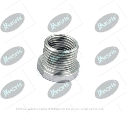 Woodworking Lathe Headstock Spindle Adapter Adaptor Male Thread 1-1/2" x 8 TPI to Female Thread 1-1/4" x 8 TPI