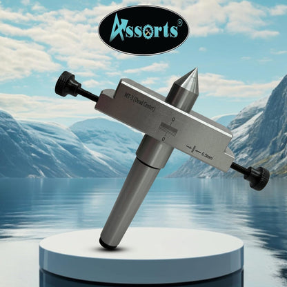 Taper Metal Turning Attachment in 3MT Shank for Off-setting Lathe's Tailstock