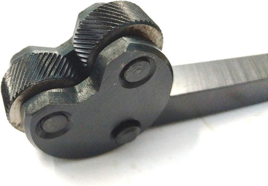 NEW KNURLING TOOL PIVOT HEAD DIAMOND MEDIUM PITCH PATTERN 1/2" SQ. SHANK-LATHE ENGINEERING MACHINE TOOLS