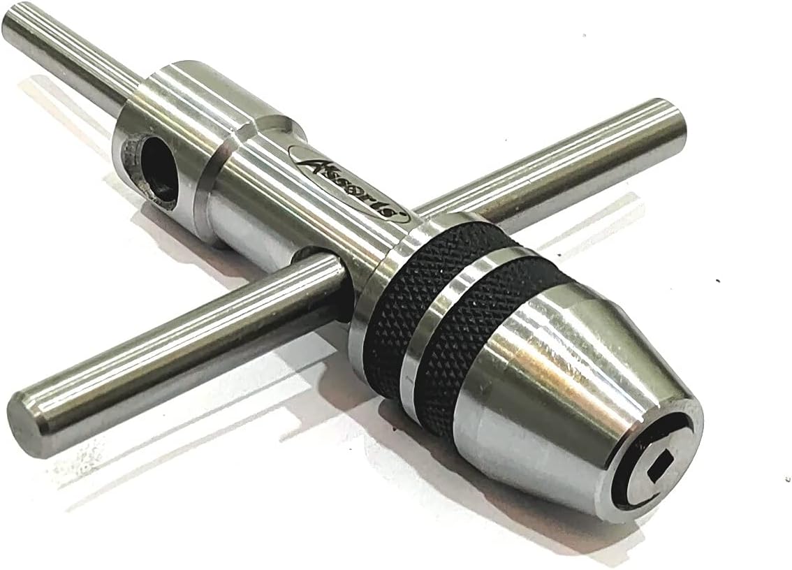 ASSORTS Spindle Tap Wrench Set (3/32" to 1/4" / M2.38 to M6.35 & 1/4" to 1/2" / M6 to M12)