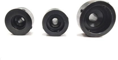 Assorts Tool Steel STRAIGHT SHANK Round Die Holders -threading, Engineering Lathe Tools (Set Of 3 Die Holders On Wooden Stand)