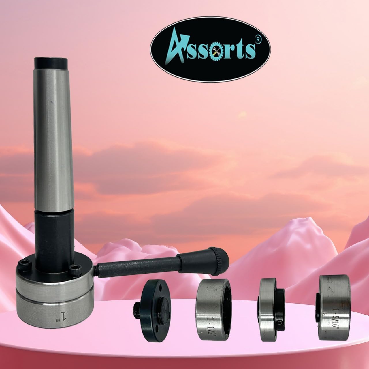 Lathe Tailstock Die Holder 3MT Shank- Tapping Threading Reaming Drilling