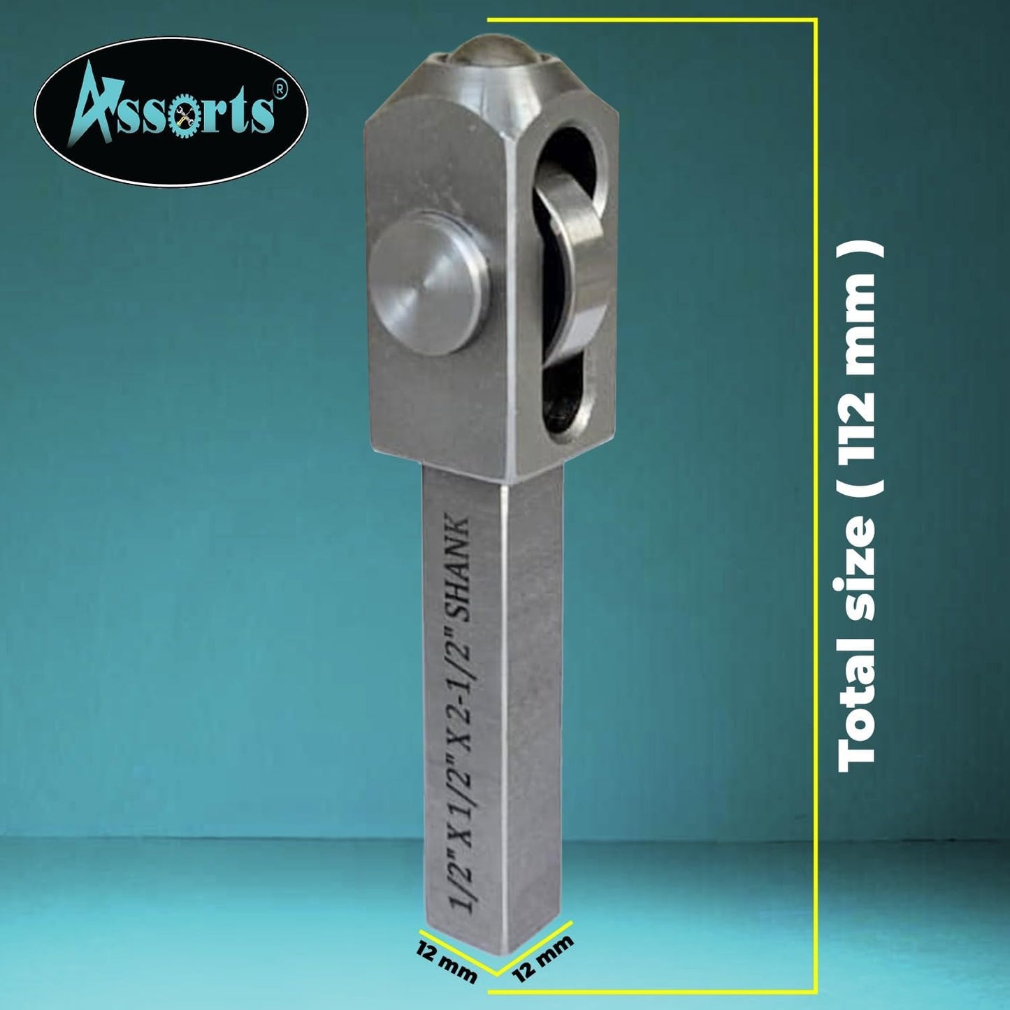 ASSORTS Mini Lathe Burnishing Tool Premium Series Roller Burnishing Tool for | (HRC 1868) ((1/2" × 1/2" × 2-1/2"))