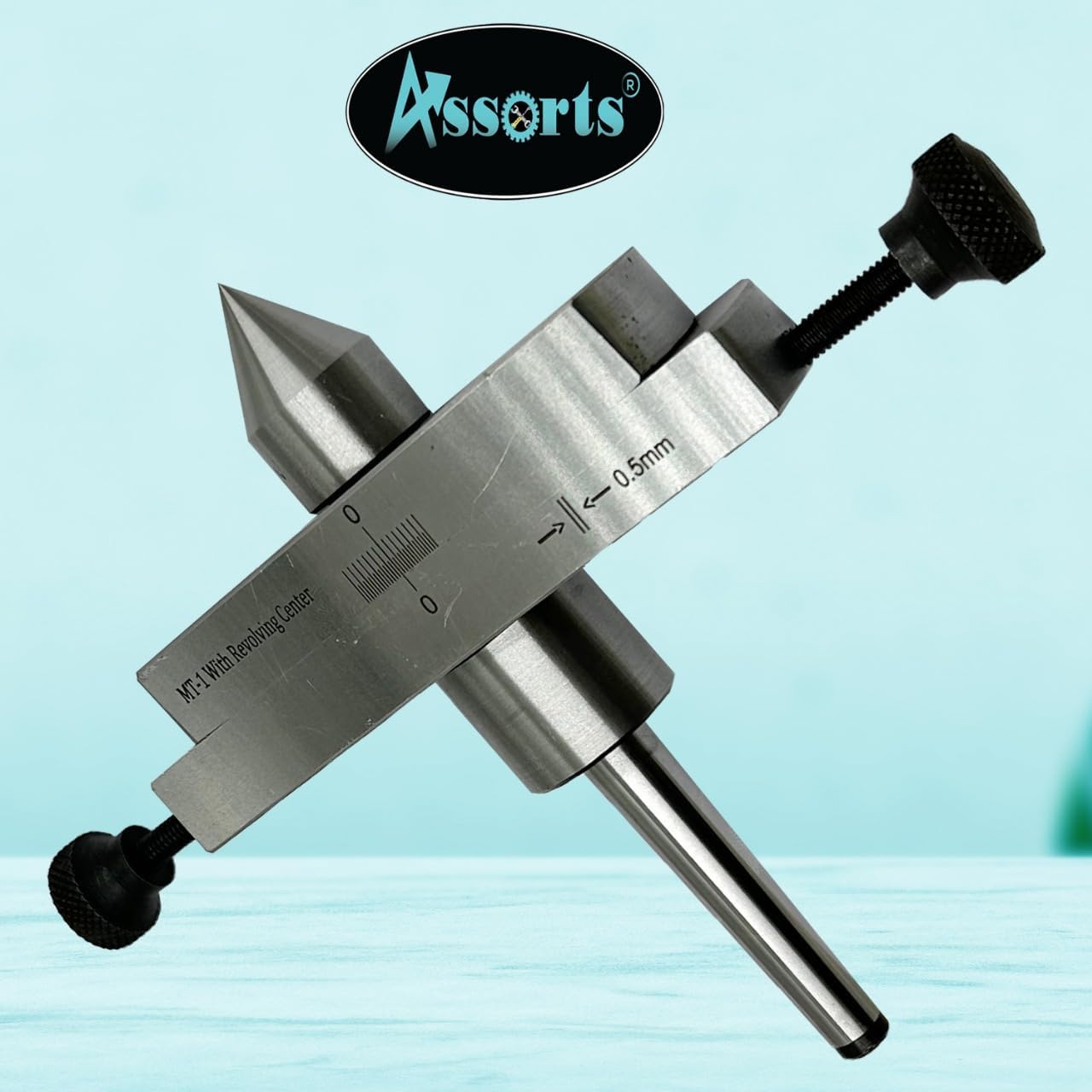 LATHE'S TAILSTOCK ATTACHMENT FOR METAL-TURNING IN TAPER PROFILE // EASY ENGINEERING MACHINE TOOL ACCESSORIES TO GIVE FREEDOM FROM OFF-SETTING THE TAILSTOCK OF YOUR LATHE MACHINE (MORSE TAPER 1MT)