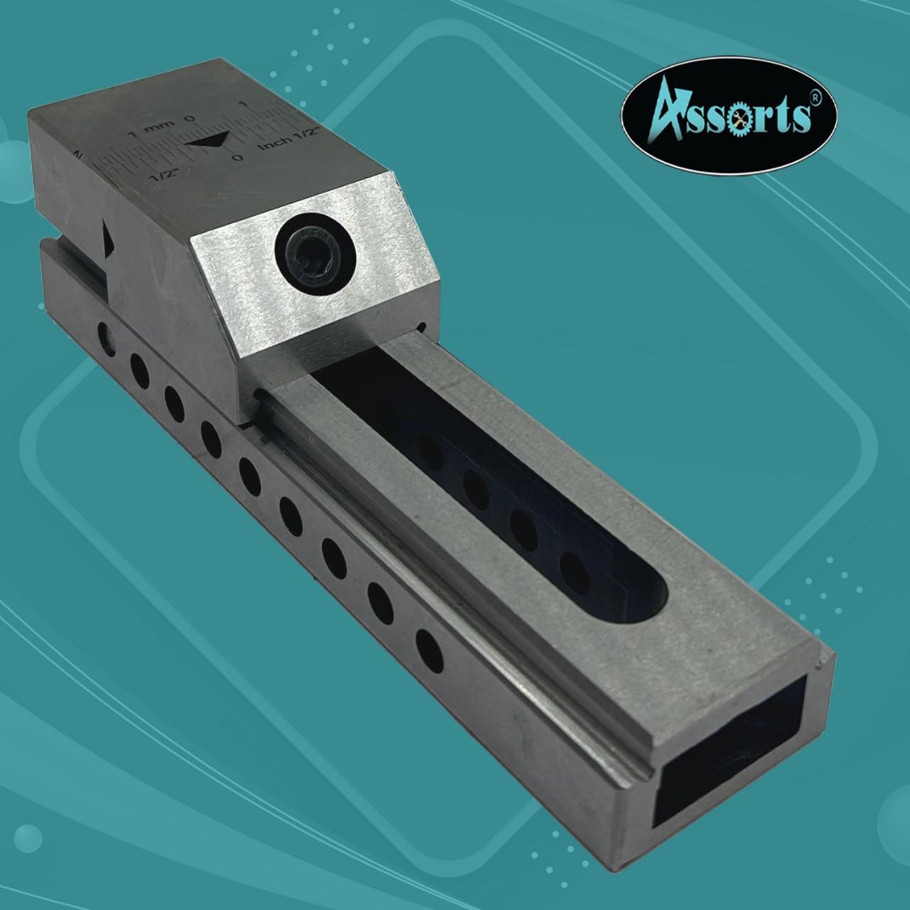 Tool Maker's Small Steel Grinding Precision Vice Vise 1.5" Inches / 38 Mm Pin Type -hard & Ground
