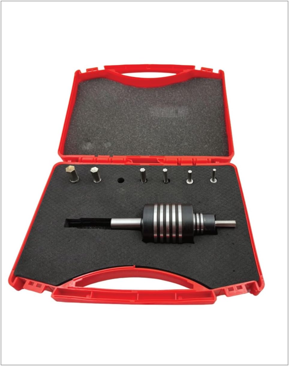 Assorts Lathe's High-Precision Live Revolving Center with Straight Shank and High-Speed Steel (HSS) Hex Rotary Broach for Superior Machining Accuracy and Versatility