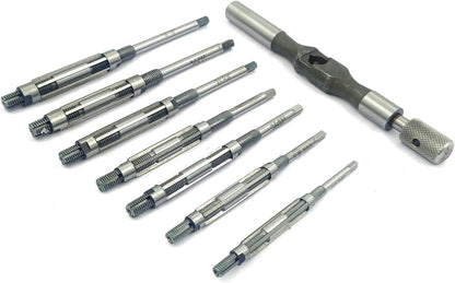 Assorts HSS Adjustable Hand Reamers 7 Pc Set (HV to H3# 1/4" to 15/32"// 6.35-12 mm