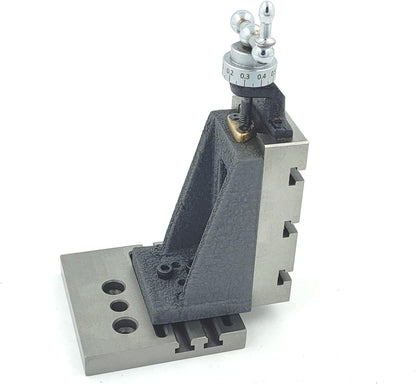 Assorts' Design Patent Mini Vertical Milling Slide with Base Plate- Direct Mounting on 7 x 14 Mini Lathe Machine