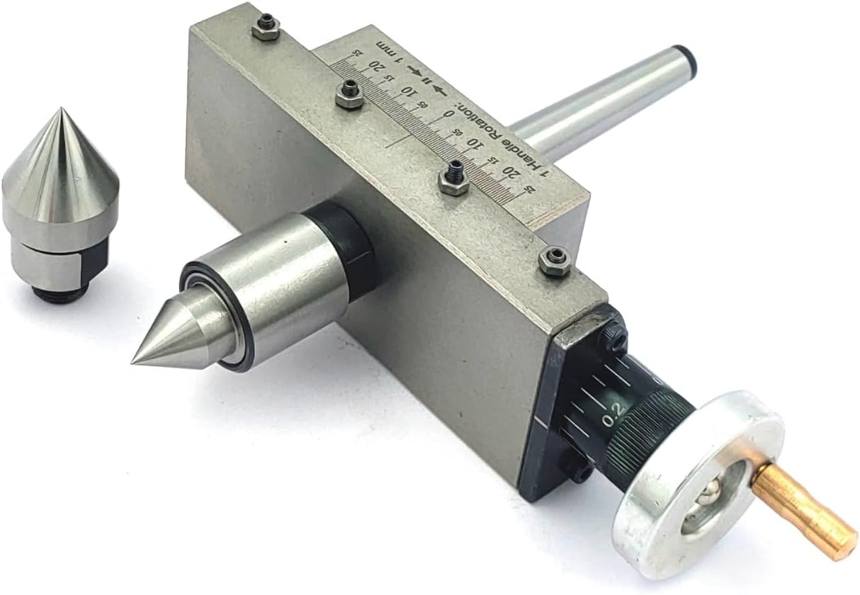 ASSORTS Design Patent Taper Turning For Lathe Tailstock w/Live & Dead Center options(Morse Taper MT3)