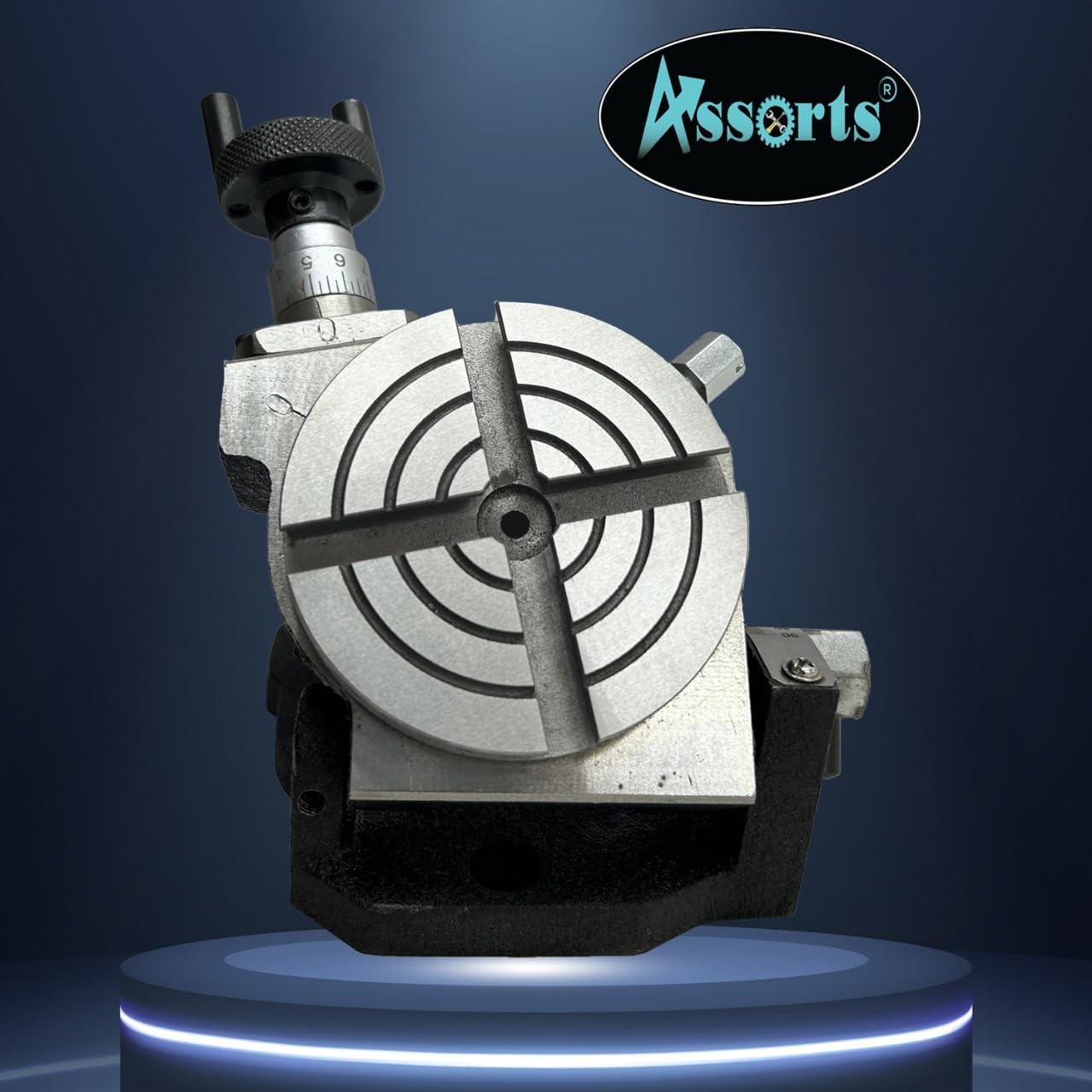 New 3" Inches (75 mm) Quality Tilting Rotary Table for Milling Machines