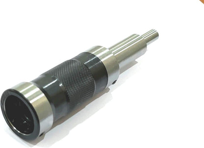 Straight Shank 3/8"- Lathe Tailstock Threading Die Holder (Imperial (Holds 13/16" & 1" OD Dies))