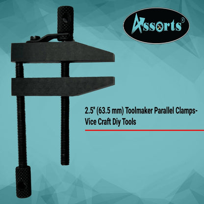 2.5" (63.5 mm) TOOLMAKER PARALLEL CLAMPS- VICE CRAFT DIY TOOLS