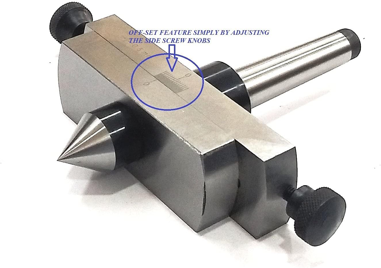Lathe's Tailstock Attachment For Metal-turning In Taper Profile // Easy Engineering Machine Tool Accessories To Give Freedom From Off-setting The Tailstock Of Your Lathe Machine (Set Of 2MT & 3MT)