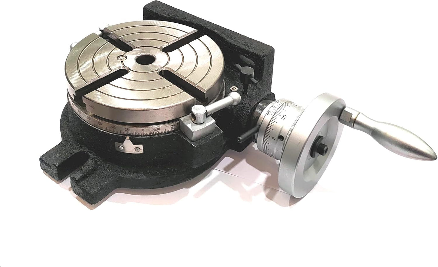Horizontal Vertical HV6-4 slots Rotary Table 6" (150 mm) for Milling Machine