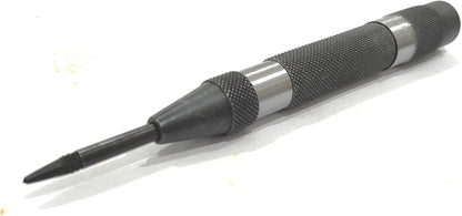 Automatic Center Punch with Replaceable Hardened Steel Tip