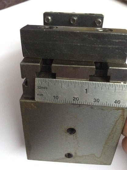 Mini Vertical Slide (90 x 50 mm) for instant Milling Operation on Lathe Machine