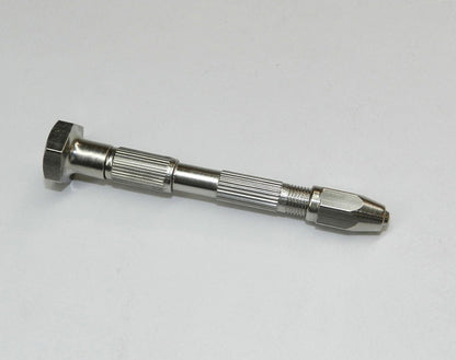 Pin Vise Swivel Head 2 Chuck 4 Sizes Hand Drill Tool Capacity Range 0-1/8"