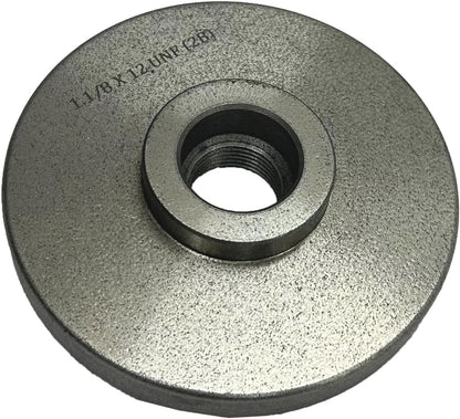 125 mm Cast Iron Backplate for Chuck Mounting | Myford-Compatible, 1-1/8" x 12 TPI Thread