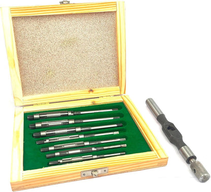 Assorts HSS Adjustable Hand Reamers 7 Pc Set (HV to H3# 1/4" to 15/32"// 6.35-12 mm