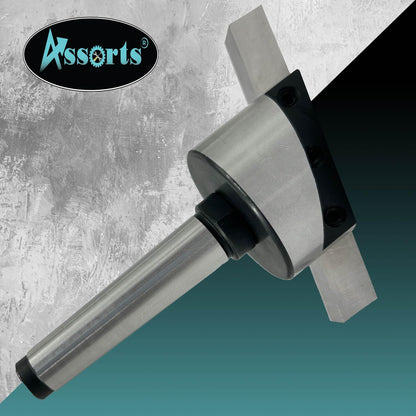 2" Inch (50 mm) Head Diameter Fly Cutter for Milling & Lathe Machine with HSS Bit, 2MT Shank (M10 x 1.5 mm)