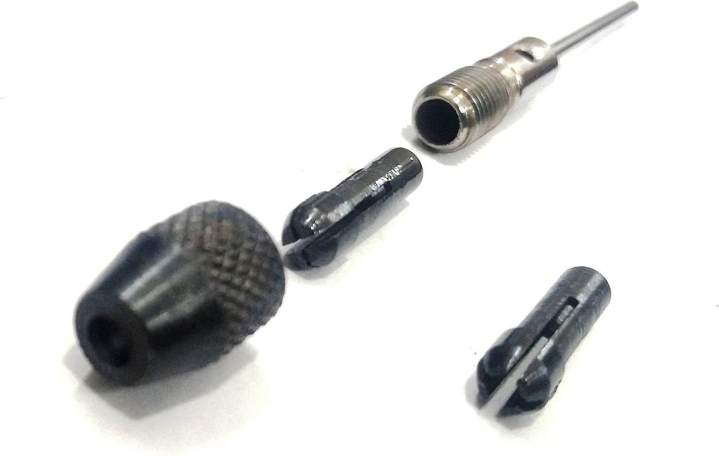 Adapter Pin Chuck Set Collet 1: 0-1/16" (~ 0 to 1.5 mm) & Collet 2: 1/16" - 3/32" (~ 1.5 to 2.5 mm)-Craft, Jewelry, DIY Tools