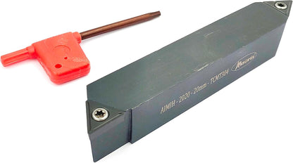 Double End Indexable RH & Center Cut Turning Tool for CNC & Lathe Machine (20 mm Sq. Shank)