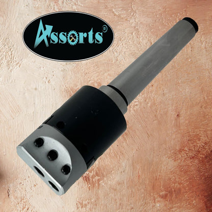 New Precision 1.5" Boring Head-MT2 Shank (M10 x 1.5 Drawbar)+Carbide Tools
