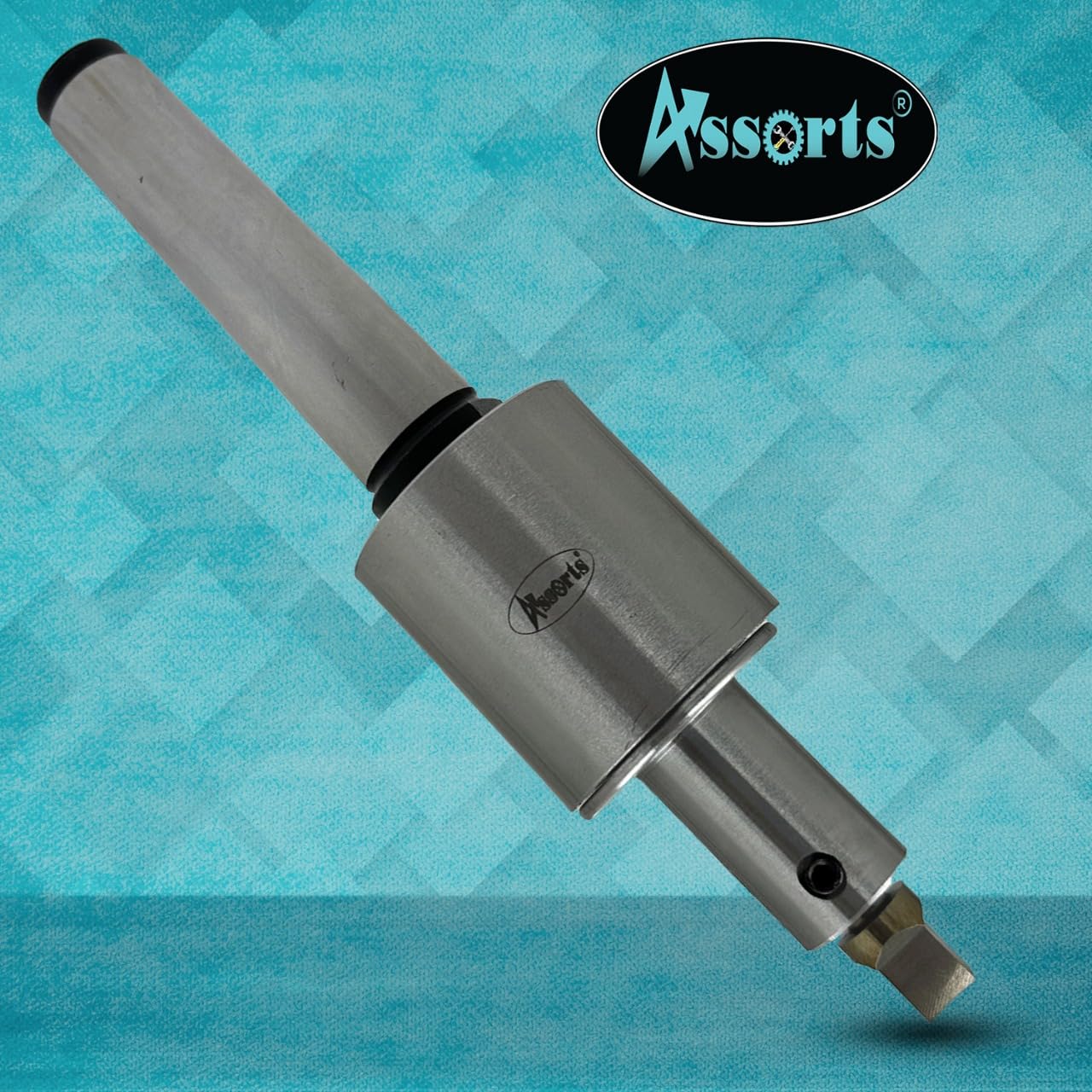 ASSORTS MT2 Teng Style Rotary Broach Set with 7 Metric Square HSS Punches (3–12mm) | Precision Internal Square Broaching Tool for Lathe, Milling & CNC Machines | High-Speed Steel Cutters