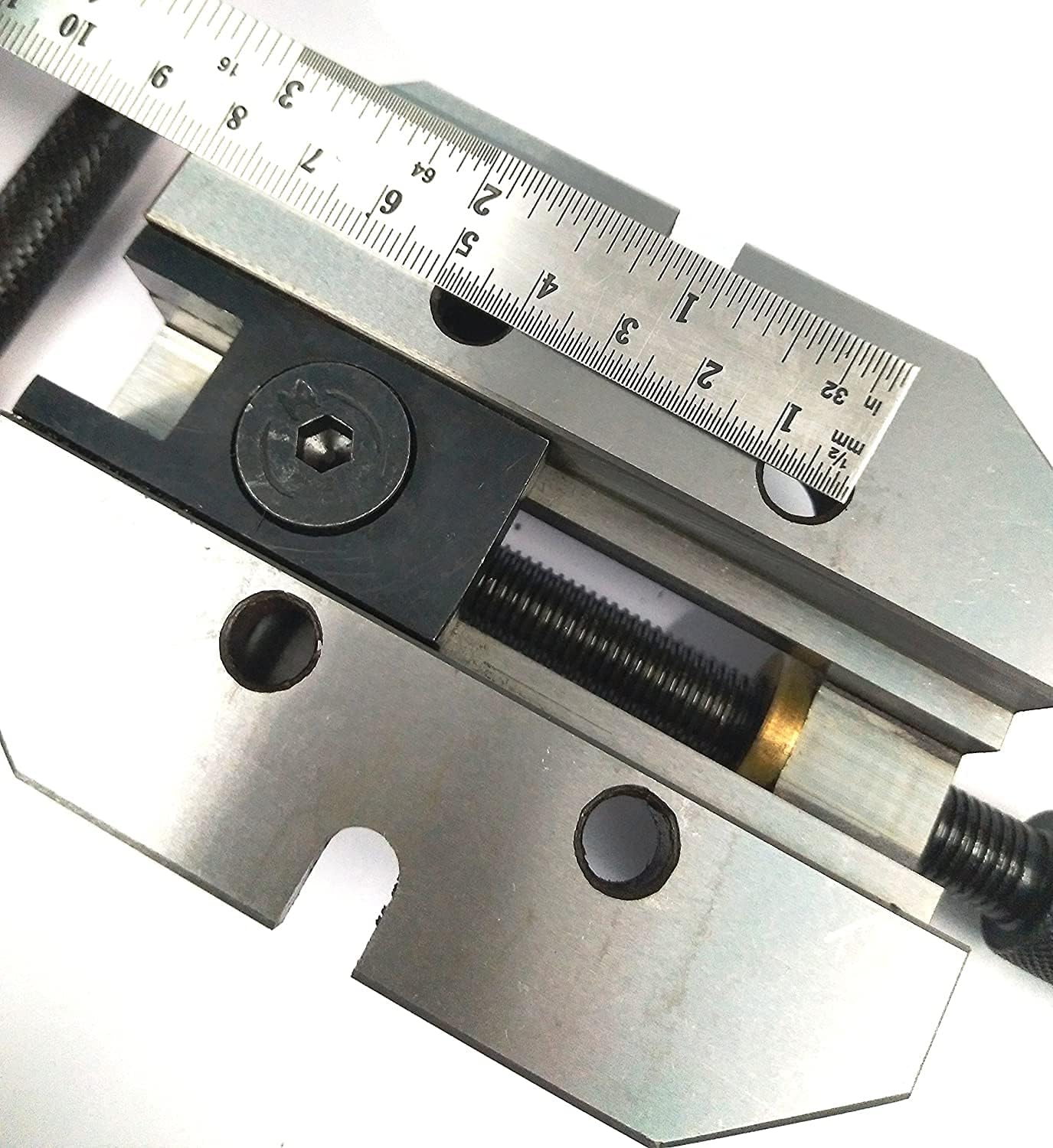 60 mm (2-3/8" Inches) Jaw Width Grinding Steel Vice -Hardened & Ground Finish