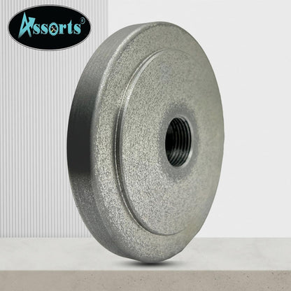 125 mm Cast Iron Backplate for Chuck Mounting | Myford-Compatible, 1-1/8" x 12 TPI Thread