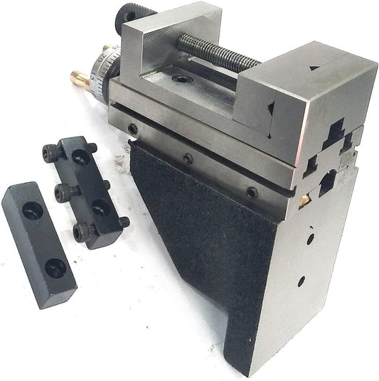 ToolPost Mini Vertical Slide with 2"/ 50 mm Steel Vice-Instant Milling For Small Bench Lathes