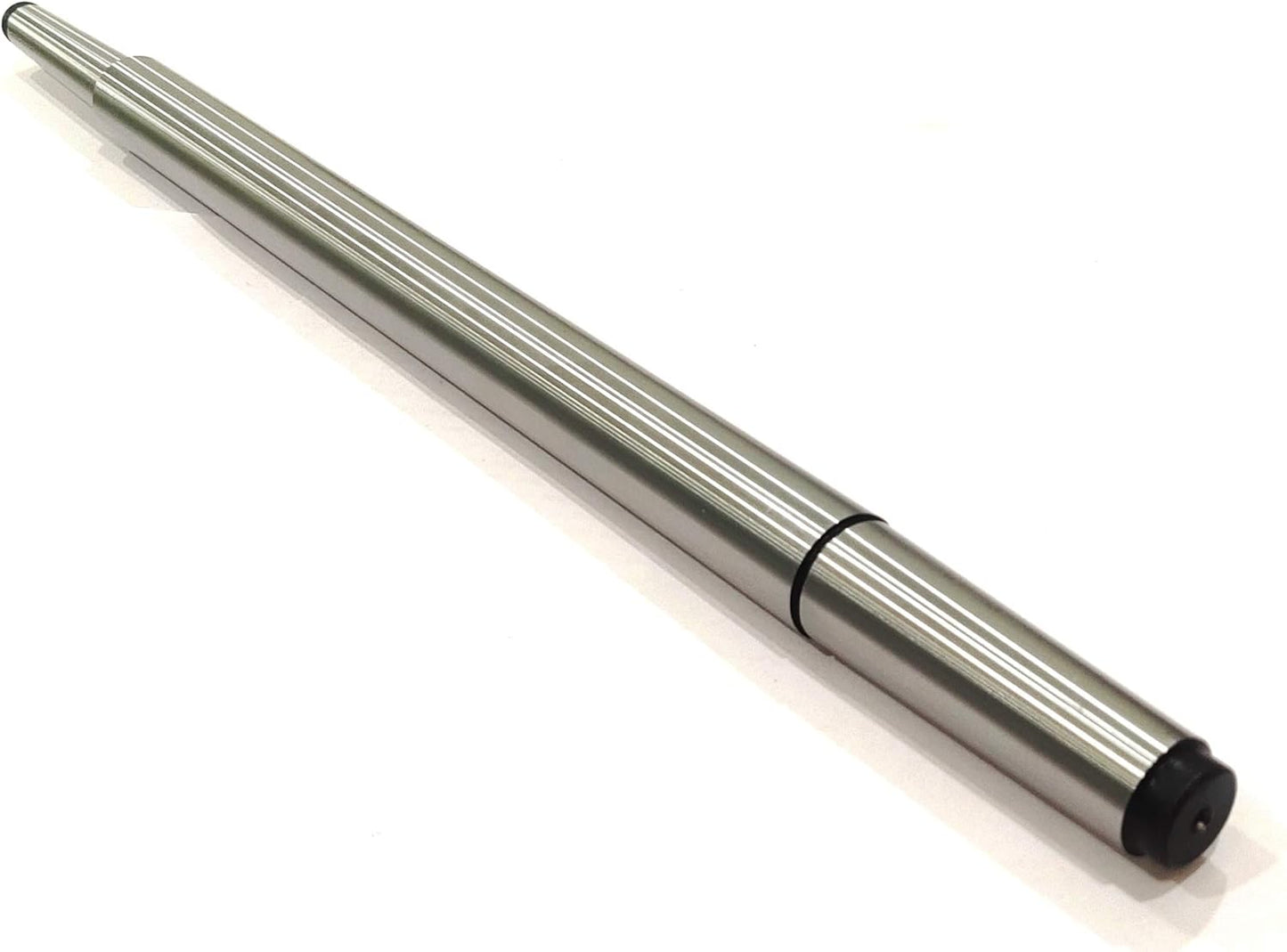 PRECISION STEEL LATHE ALIGNMENT TEST BAR MANDREL-HELPS LINING-UP HEADSTOCK & TAILSTOCK TO ELIMINATE ANY TAPER TURNING ON LONG LENGTH WORK-PIECE (DOUBLE END MT2 & MT3 (OAL 450 MM))
