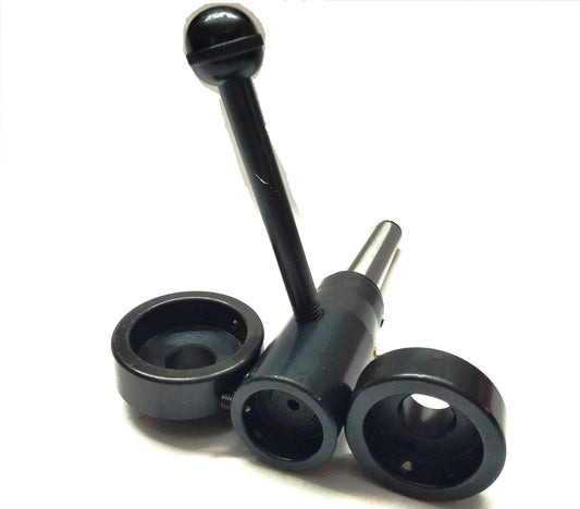 Lathe Tailstock Die Holder Attachment in 2MT Shank - Multiple Die Sizes 13/16", 1", 1-5/16", 1-1/2"