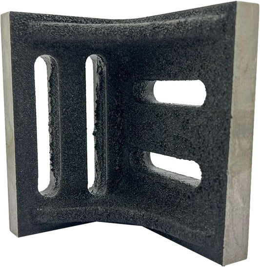 Assorts SLOTTED WEBBED ANGLE PLATE- STRESS RELIEVED GRAIN CASTE IRON ANGLE PLATE (BIG # 3" x 3-1/2" x 2-1/2"INCH/ 75 x 88 x 63 MM)