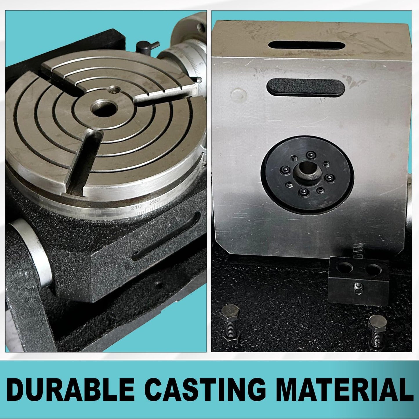 Brand New HV6 Rotary Table Milling Indexing Kit (3 slot)