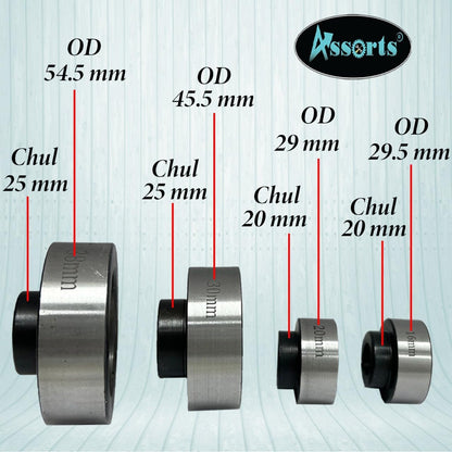 Assorts' Metric Die Holder with 3MT Shank for Lathe Threading - Die Sizes 16, 20, 25, 30, and 38 mm