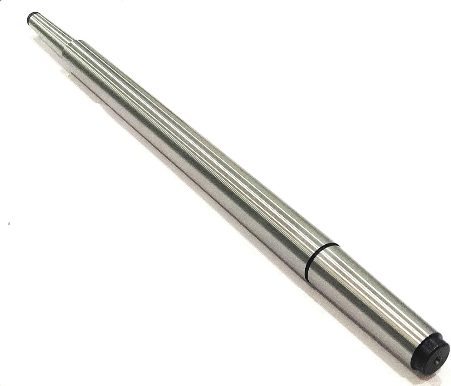 PRECISION STEEL LATHE ALIGNMENT TEST BAR MANDREL-HELPS LINING-UP HEADSTOCK & TAILSTOCK TO ELIMINATE ANY TAPER TURNING ON LONG LENGTH WORK-PIECE (DOUBLE END MT2 & MT3 (OAL 450 MM))