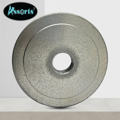 125 mm Cast Iron Backplate for Chuck Mounting | Myford-Compatible, 1-1/8" x 12 TPI Thread